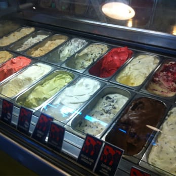 La Grande Orange - the gelato case- try the peach! - Coffee & Tea Near Me - Phoenix, Arizona