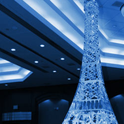 The Iceman - We're experts in custom ice sculpture and ice décor. We own and operate iceFx, a division of The Iceman.