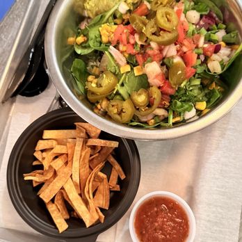 Uberrito - Build Your Own Veggie Bowl & Tortilla Strip - Mexican Near Me - Sugar Land, Texas
