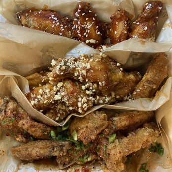 Fire Wings - 20 pc Korean kick, peanut butter, saigon street - Chicken Wings Near Me - San Jose, California Fire Wings - 20 pc Korean kick, peanut butter, saigon street - Chicken Wings Near Me - San Jose, California