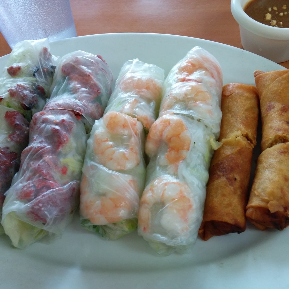 Pho Tay Bac - Spring roll sampler platter - Vietnamese Near Me - Brea, California Pho Tay Bac - Spring roll sampler platter - Vietnamese Near Me - Brea, California