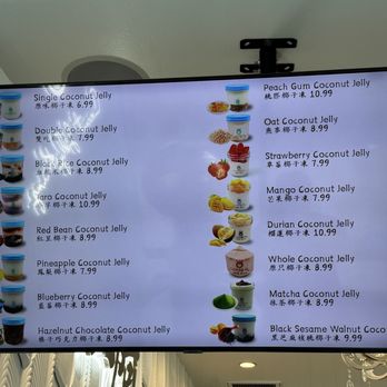 Coconut Jelly King - Menu (May 2025) - Desserts Near Me - Alhambra, California Coconut Jelly King - Menu (May 2025) - Desserts Near Me - Alhambra, California