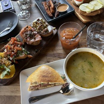 Postino Central - Bruschetta Board, 1/2 soup and sandwich, Bloody Mary, espresso martini - Wine Bars Near Me - Phoenix, Arizona