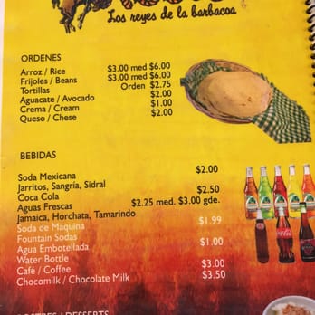 Barbacoa Kings - Menu - Mexican Near Me - Las Vegas, Nevada Barbacoa Kings - Menu - Mexican Near Me - Las Vegas, Nevada