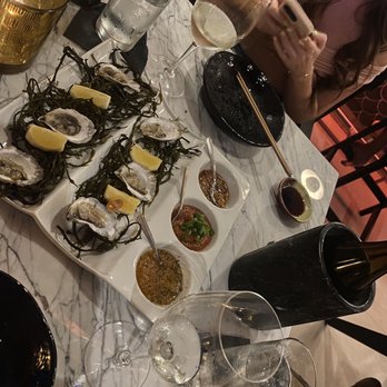 Musume - Oyster trio - Japanese Near Me - Fort Worth, Texas Musume - Oyster trio - Japanese Near Me - Fort Worth, Texas