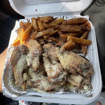 WingMan Redlands - Garlic parm wings and fries - Chicken Wings Near Me - Redlands, California