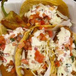 Baja King Fish Taco - Fish tacos 1.75 each