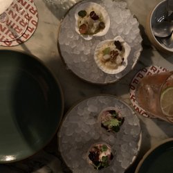 Principe - Scallops (in the shell) and tuna
