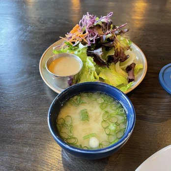 Iron Pot - You get a salad and I ordered some miso soup, not the best miso I had but the rest was amazing - Korean Near Me - Kent, Washington Iron Pot - You get a salad and I ordered some miso soup, not the best miso I had but the rest was amazing - Korean Near Me - Kent, Washington