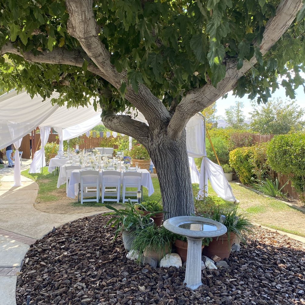 Trejo Party Rentals - 20x30 tent with drapping, chairs, tables, and tablecloths. - Party Supplies Near Me Trejo Party Rentals - 20x30 tent with drapping, chairs, tables, and tablecloths. - Party Supplies Near Me