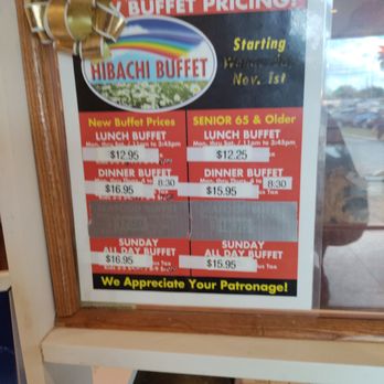 Hibachi Buffet - Reasonable Prices. - Chinese Near Me - Sebring, Florida