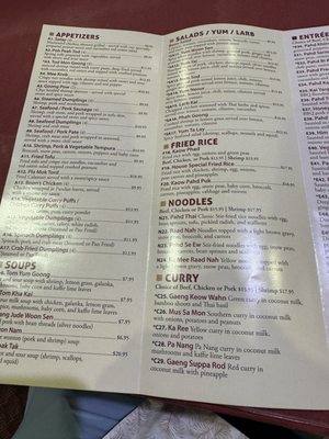 Menu photo 5 Saen Thai Cuisine Shawnee On Delaware, PA Menu photo 5 Saen Thai Cuisine Shawnee On Delaware, PA
