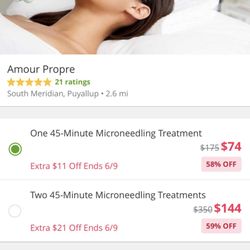 AP Skin and Body - Groupon deals end June 6, 2019. I want to check out some services for me.