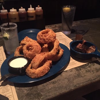 Mojo Old City BBQ - Burnt ends and onion rings. - Barbeque Near Me - St. Augustine, Florida