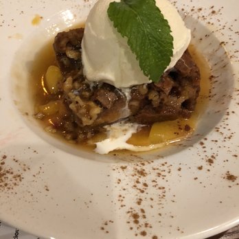 Brookwood Grill - Peach cobbler a bit more like bread pudding - American Near Me - Roswell, Georgia Brookwood Grill - Peach cobbler a bit more like bread pudding - American Near Me - Roswell, Georgia