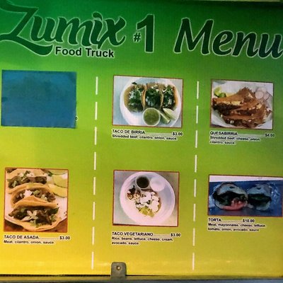 Menu photo 1 Zumix San Bruno, CA