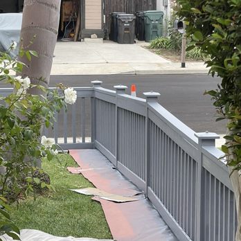 Handyman Painting Orange County - Primed fence. - Handyman Near Me - Costa Mesa, California Handyman Painting Orange County - Primed fence. - Handyman Near Me - Costa Mesa, California