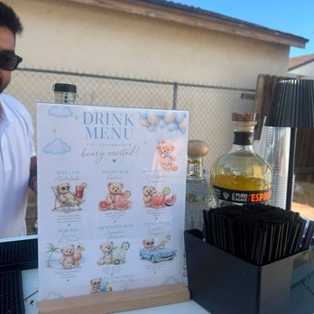 Good Times Bartending - Our Amazing Bartender Frankie & Our personalized Themed Drink Menu - Bartenders Near Me Good Times Bartending - Our Amazing Bartender Frankie & Our personalized Themed Drink Menu - Bartenders Near Me