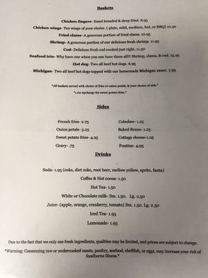 Menu photo 4 Green Mountain Cafe St. Albans, VT