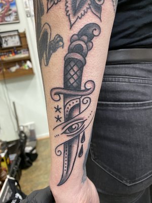 Bob Robert's Spotlight Tattoo by null