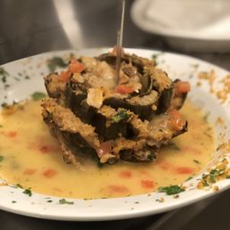 Baked Stuffed Artichoke