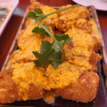 Nem Restaurant - Crispy tofu in golden sauce. (Salty egg) - Vietnamese Near Me - San Jose, California Nem Restaurant - Crispy tofu in golden sauce. (Salty egg) - Vietnamese Near Me - San Jose, California