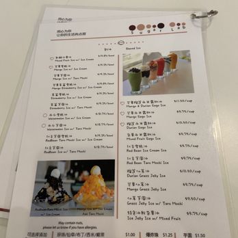 Sugar Lab - Menu - Desserts Near Me - Burnaby, British Columbia Sugar Lab - Menu - Desserts Near Me - Burnaby, British Columbia