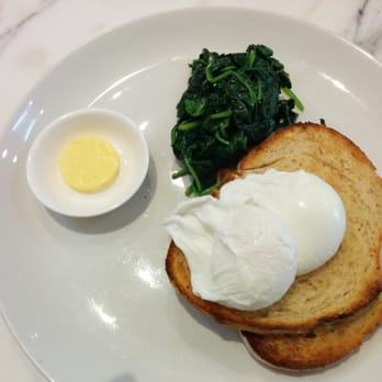 CoffeeHead - Poached eggs with a side of spinach - Coffee & Tea Supplies Near Me - Camberwell, VIC