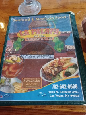 Menu photo 2 La Palapa Las Vegas, NV Menu photo 2 La Palapa Las Vegas, NV