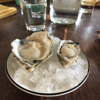 Milktooth - Kusshi Oysters Miso & pickled ginger mignonette - Breakfast & Brunch Near Me - Indianapolis, Indiana Milktooth - Kusshi Oysters Miso & pickled ginger mignonette - Breakfast & Brunch Near Me - Indianapolis, Indiana