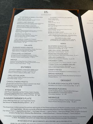 Menu photo 7 The Downtown Grille Winston-Salem, NC Menu photo 7 The Downtown Grille Winston-Salem, NC