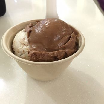 Like No Udder - Rocky Rhode on top and Almond joyful on the bottom. - Food Trucks Near Me - Providence, Rhode Island Like No Udder - Rocky Rhode on top and Almond joyful on the bottom. - Food Trucks Near Me - Providence, Rhode Island