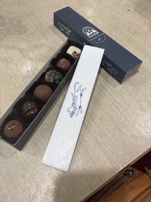 Tempered Fine Chocolates by null