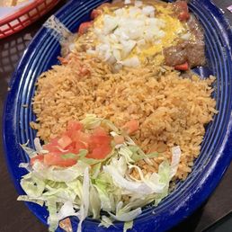 Cheese Enchilada Plate