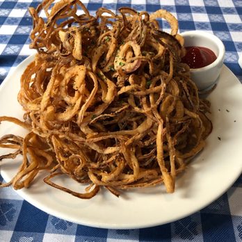 Perry's - Embarcadero - Crispy Onion Strings - American Near Me - San Francisco, California