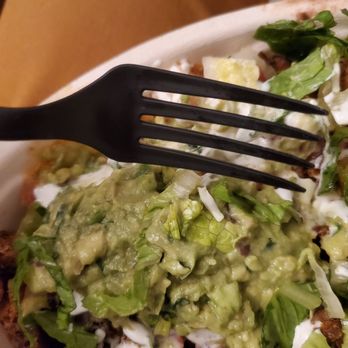 Chipotle Mexican Grill - I've never experienced this little guac at Chipotle, over $16 for this chicken bowl with no other add-ons. - Mexican Near Me - Irvine, California