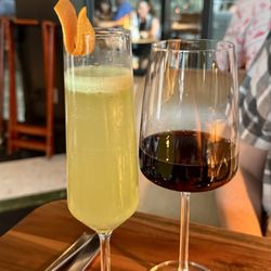 Union New American - Bird of paradise and dry red wine