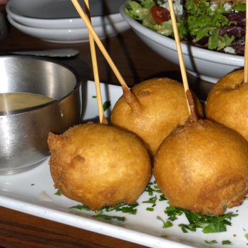 Eureka! - Lollipop Corn Dogs - American Near Me - Cupertino, California Eureka! - Lollipop Corn Dogs - American Near Me - Cupertino, California