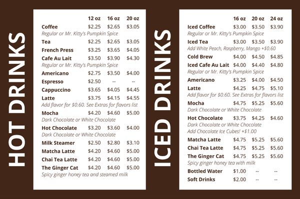 Menu photo 4 Mew Haven Cat Cafe New Haven, CT Menu photo 4 Mew Haven Cat Cafe New Haven, CT