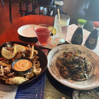 Blue Sushi Sake Grill - Bluetini, brussel Crispy Brussels Sprouts, Calamari - Sushi Bars Near Me - Birmingham, Alabama