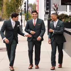 Magnolia Bridal - Dark Green Wedding Suits near Grand Rapids