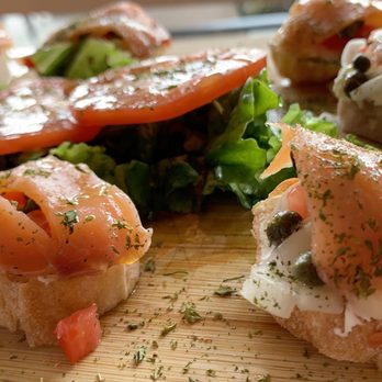 Le Cafe De Paris - Smoked salmon for 2 - Coffee & Tea Near Me - Orlando, Florida Le Cafe De Paris - Smoked salmon for 2 - Coffee & Tea Near Me - Orlando, Florida