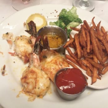 The Derby - Shrimp Scampi.  Part of 3 course  $25  lunch menu.  2013-8-12 - Steakhouses Near Me - Arcadia, California