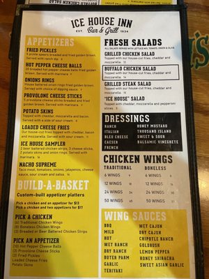 Menu photo 1 Ice House Inn Youngstown, OH Menu photo 1 Ice House Inn Youngstown, OH