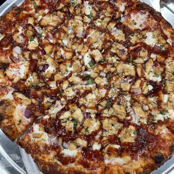 First Class Pizza - Bbq chicken pizza medium. Lots of topping! - Pizza Near Me - Huntington Beach, California First Class Pizza - Bbq chicken pizza medium. Lots of topping! - Pizza Near Me - Huntington Beach, California