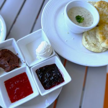 Toast’d In PS - Biscuit with Date, strawberry and cherry jam, and sausage gravy - Coffee & Tea Near Me - Palm Springs, California Toast’d In PS - Biscuit with Date, strawberry and cherry jam, and sausage gravy - Coffee & Tea Near Me - Palm Springs, California