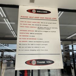 Value World - Welcome and Thank You