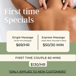 Lux Massage and Spa - Special First time Visit will All massage service