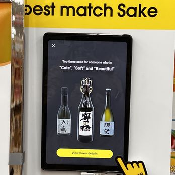 Don Quijote - AI tablet that matches a sake to your personality - International Grocery Near Me - Honolulu, Hawaii Don Quijote - AI tablet that matches a sake to your personality - International Grocery Near Me - Honolulu, Hawaii