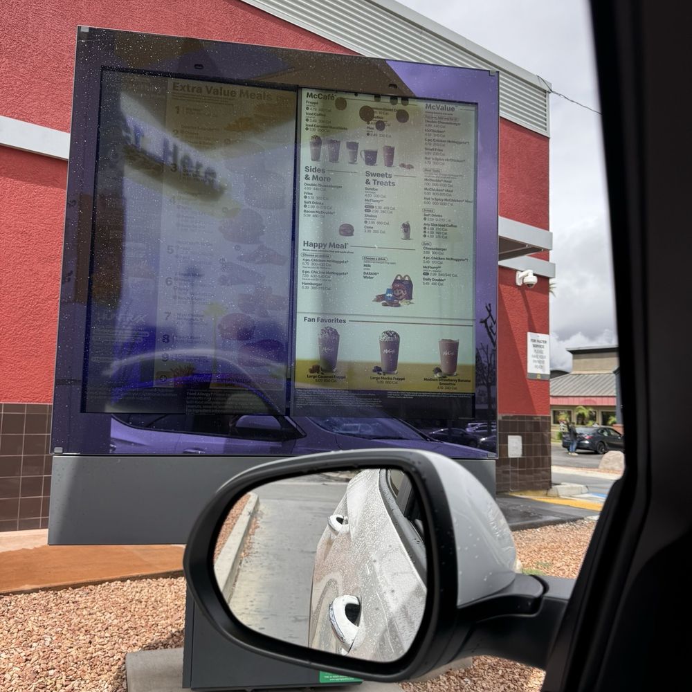 McDonald's - Broken menu - Fast Food Near Me - Perris, California